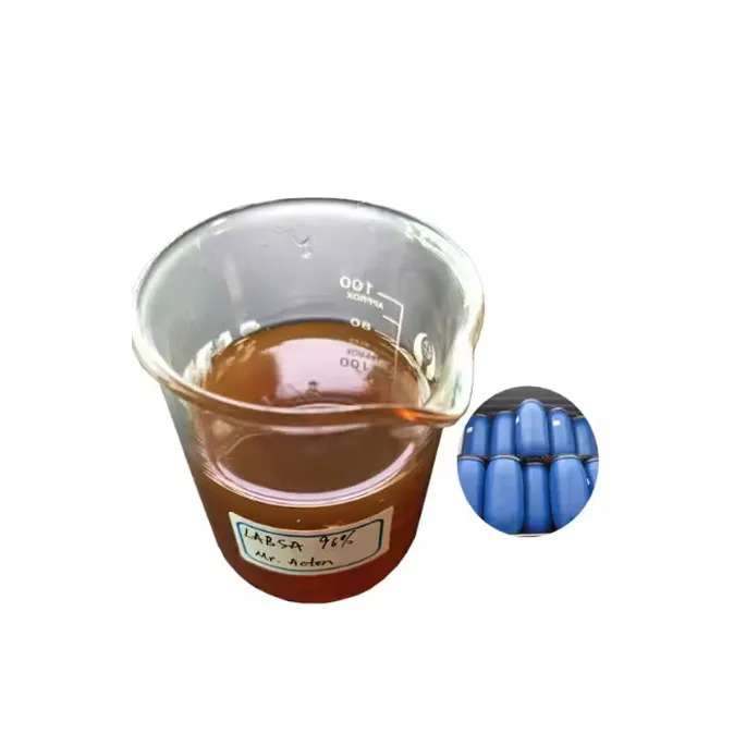 96% labsa chimico alchilbenzene solfonico acido per detergente CAS 27176-87-0