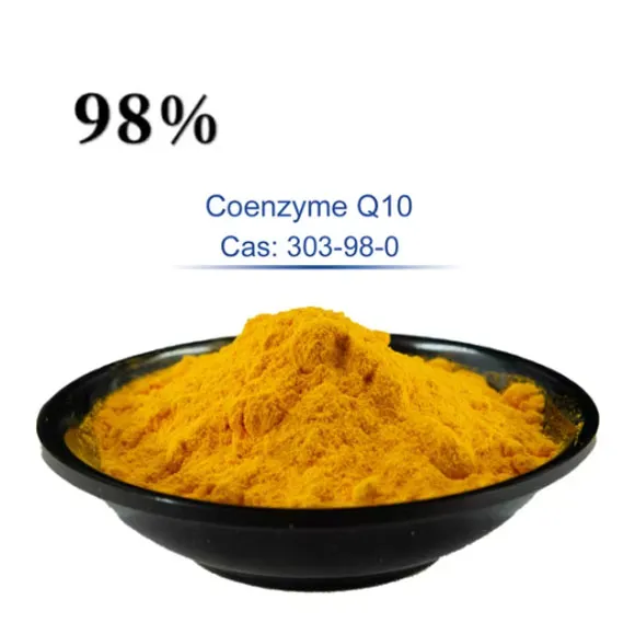 98% Coenzyme Q10 Supplemento di alimenti in polvere CAS 303-98-0