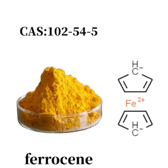 Polvere di ferrocene di alta qualità C10H10FE CAS 102-54-5