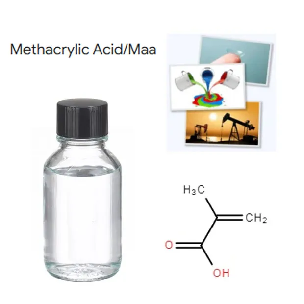 Acido metacrilico chimico organico C4H6O2 MAA liquido CAS 79-41-4