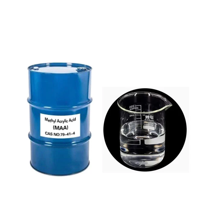 Acido metacrilico chimico organico MAA C4H6O2 CAS 79-41-4