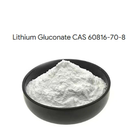 High Purity Lithium Gluconate C6H11O7Li Powder CAS 60816-70-8 High Purity Lithium Gluconate C6H11O7Li Powder CAS 60816-70-8